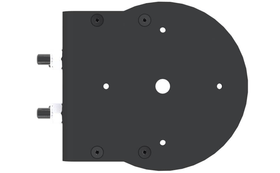 K9 PBA Bracket Top View